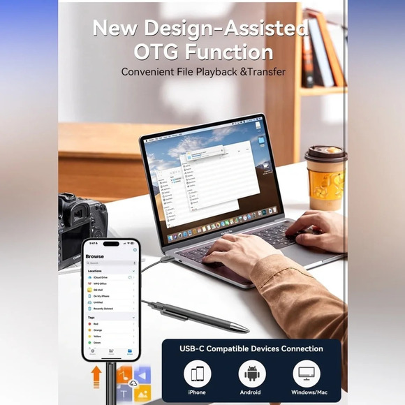 NIB Voice Recording Pen 64GB - Picture 5 of 10